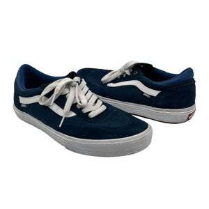 Vans Blue Old Skool Core Classics Skater Shoe Sneakers Size 8.5 Men's